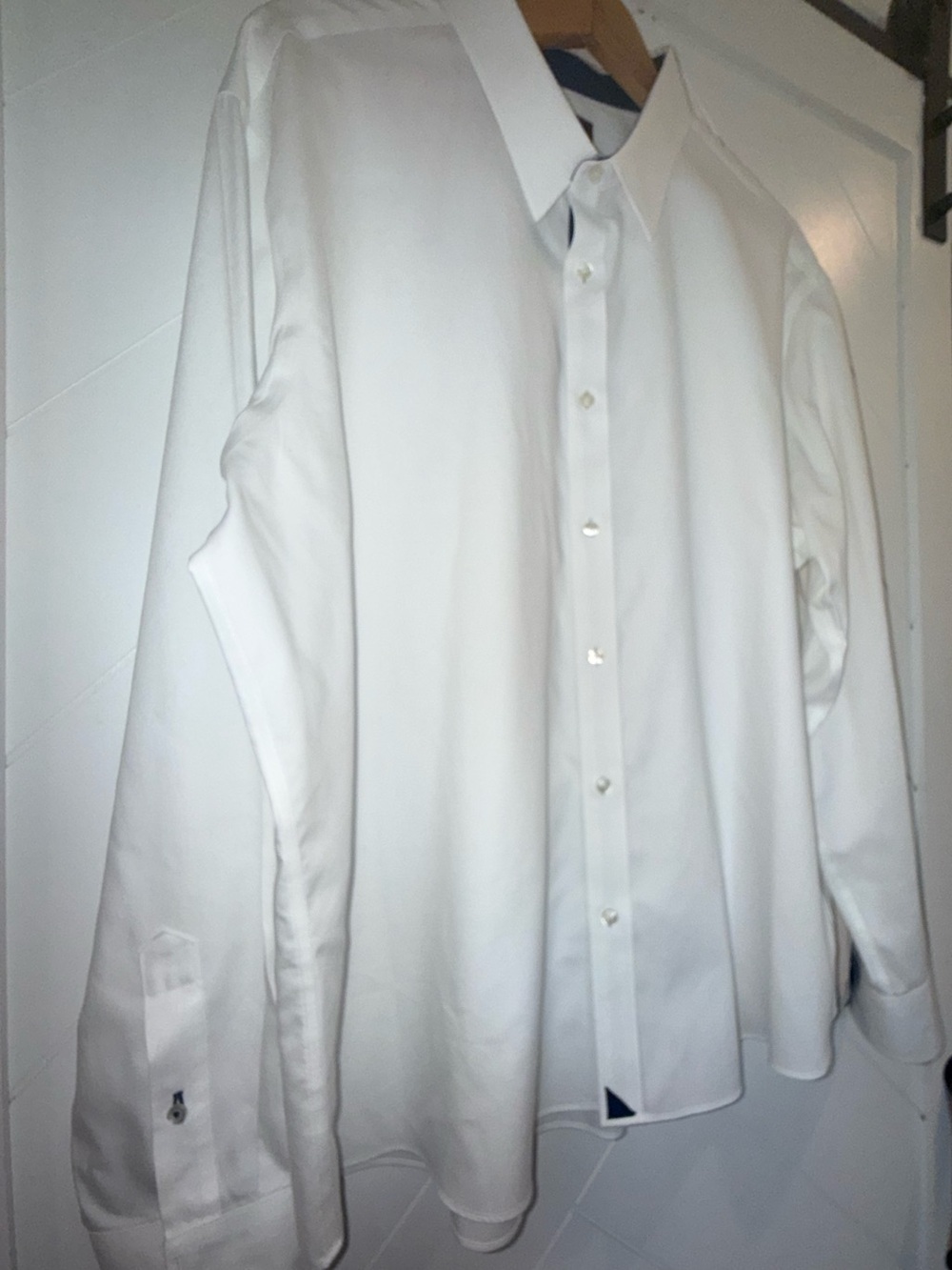 New UNTUCKit Wrinkle Free Las Cases shirt Men’s tall reg fit XXXL 3XL white $109 - Picture 7 of 13
